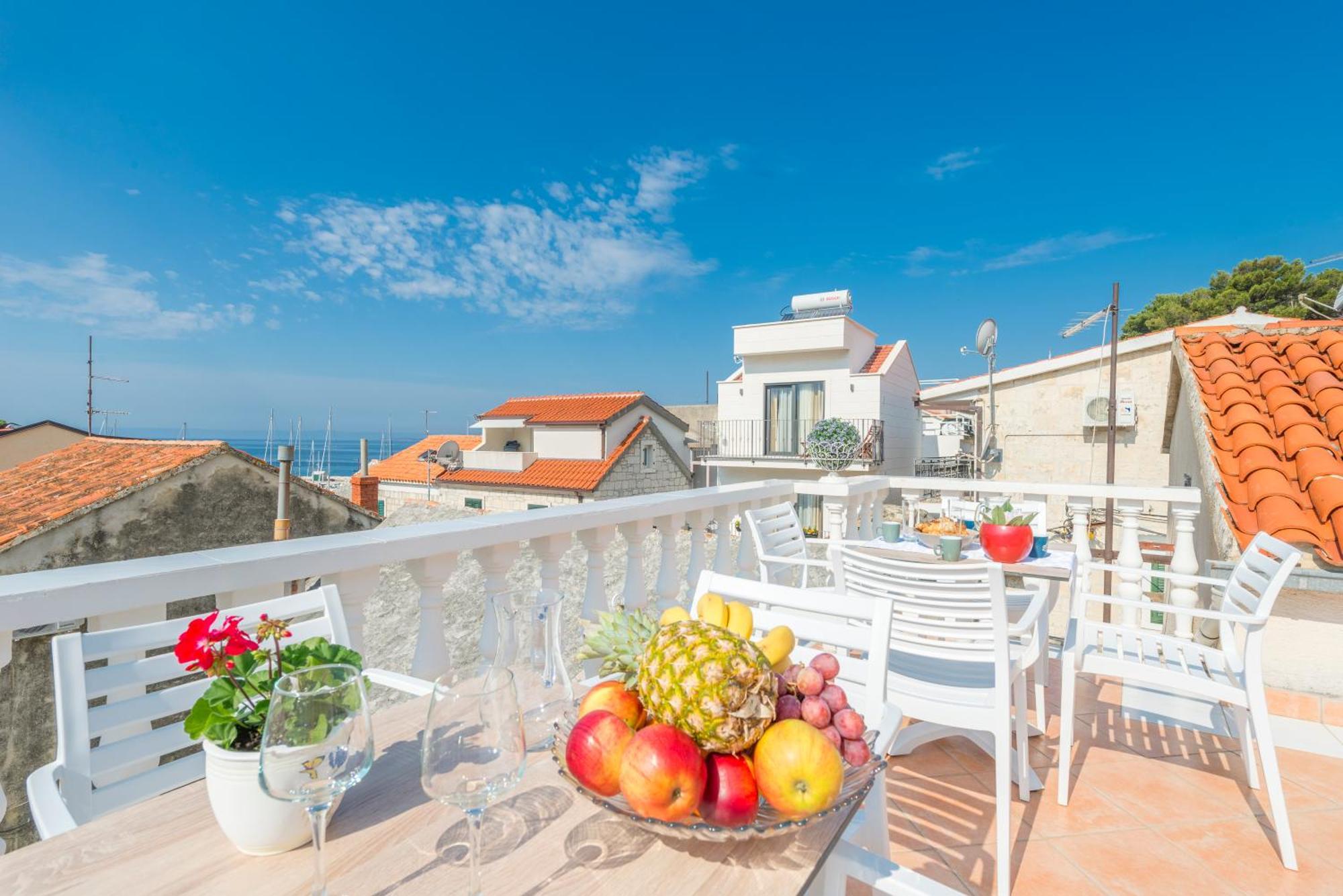 Apartments Roma Baška Voda Buitenkant foto